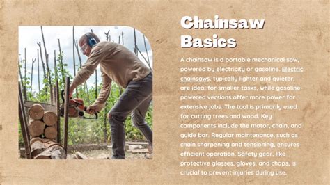 PPT - Chainsaw Techniques: A Visual Guide For Precision Cutting ...