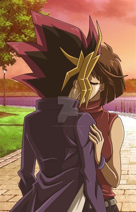 Pharaoh Atem And Anzu Yugioh Yami Anime Artwork Yugioh Collection