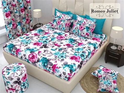 Floral Print Cotton Bed Sheet At Rs Piece In Indore Id