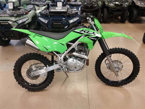 New 2024 Kawasaki KLX 230R Lime Green Motorcycles In Unionville VA