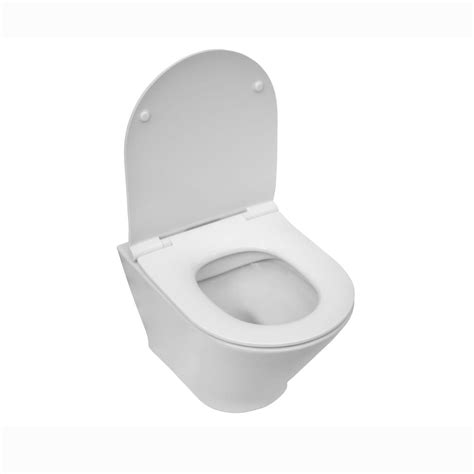 Roca Gap Round Compacto Miska Wc Wisz Ca Rimless W Zestawie Z Desk