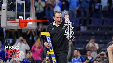 Retired Duke Basketball Coach Mike Krzyzewski Reflects On His Long Illustrious Career