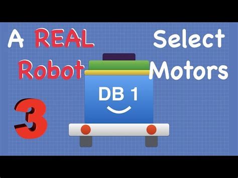 Free Video Build A REAL Robot Selecting Motors From DroneBot