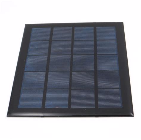 5V 500mA 2 5Watt 2 5W Solar Panel Standard Epoxy Polycrystalline