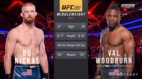 Bo Nickal Vs Val Woodburn Full Fight Ufc Youtube