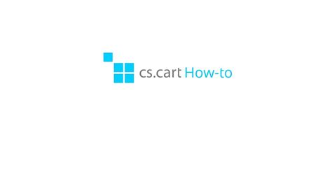 Cs Cart Shopping Cart Solution How To Customizing Cs Cart 42x Youtube