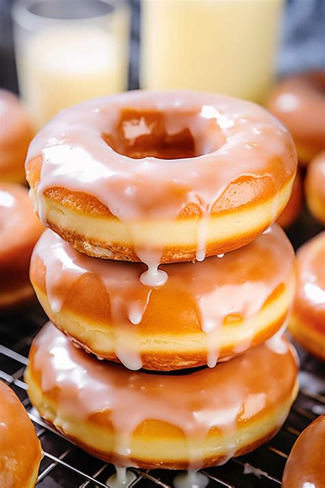 Air Fryer Glazed Donuts The Stay At Home Chef