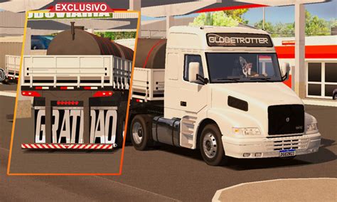 Skin Volvo Nh Branco Na Nova Granel Exclusivo Skins Games Truck