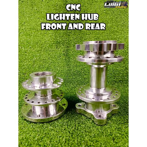 CNC CHROME LIGHTEN HUB AND LIGHTEN DISC SET RAIDER 150 CARB RAIDER