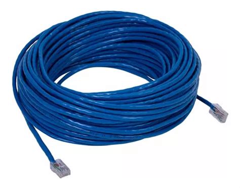 Cabo De Rede Ethernet Metros Internet Pronta Cor Azul Mercadolivre