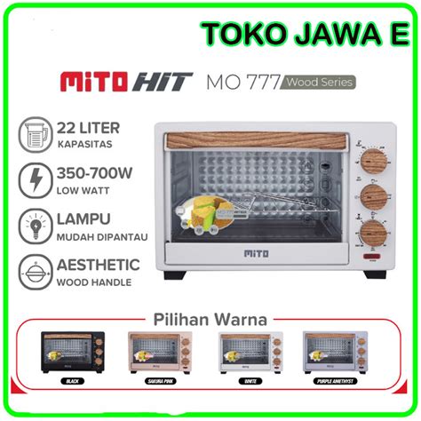 Jual Mito Mo Hit Oven Listrik Kapasitas Liter Kualitas Premium