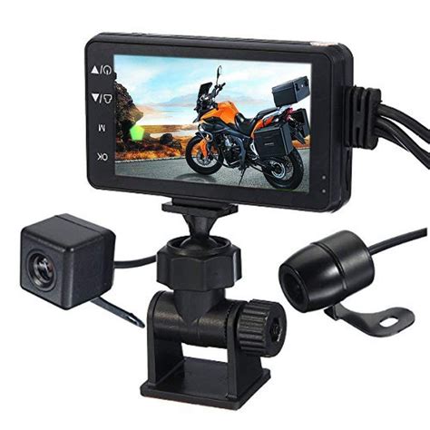 Motorbike Dash Cam Dvr Front Rear View Dash Camera Motorcycle Dash Cam