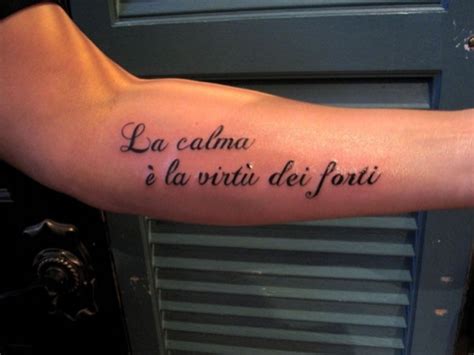 Tatouage Phrase D Amour En Italien Mod Les Et Exemples