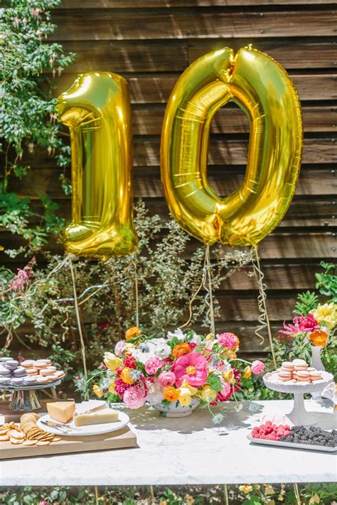 Celebrating 10 Years In Business With A Flower Filled Bash Wedding Anniversary Party Wedding