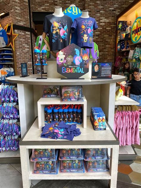 Photos Elemental Merchandise Arrives At Downtown Disneys World Of