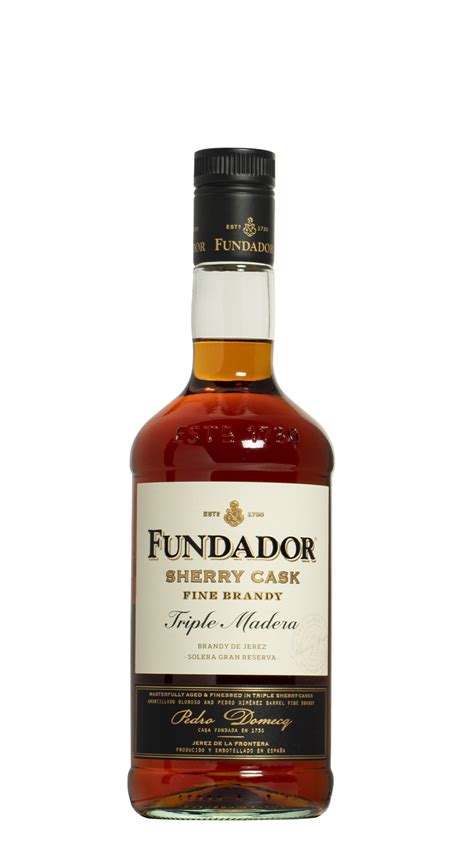 Fundador Triple Madera Brandy De Jerez Cl