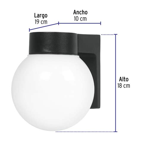 Arbotante Tipo Globo 1XE26 Rantec Electronics