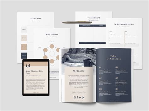 workbook template    workbook  pages  behance
