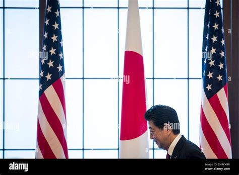 Japan S Prime Minister Shinzo Abe Attends The 60th Anniversary