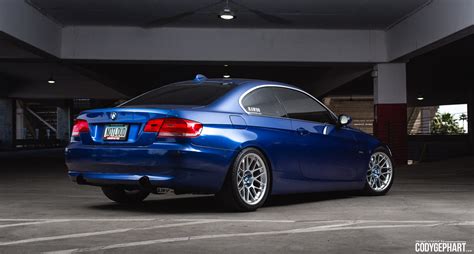 Bmw 335i E92 With 18 Arc 8 Wheels Montego Blue Bmw E92 33 Flickr