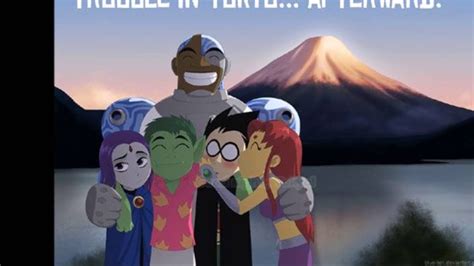 Teen Titans Trouble In Tokyo Ending Song Youtube