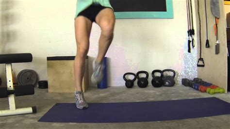 Lateral Jump To High Knees Youtube