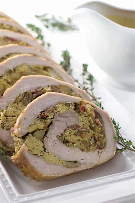 Apple Stuffed Pork Loin Savor The Best