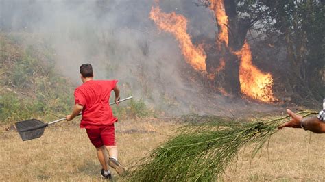 Última hora sobre los incendios en España en directo El incendio de