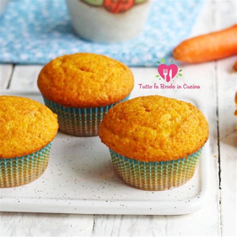 Muffin Alle Carote Bimby Tutto Fa Brodo In Cucina