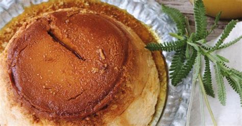 Flan de queso y miel de espliego Cocina y recetas fáciles