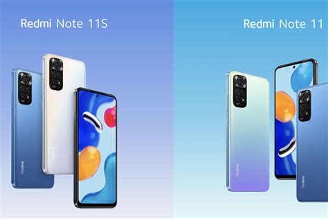 Xiaomi Redmi Note 11 Y Redmi Note 11s Características Ficha Técnica Y