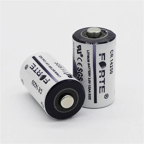 3 0V 1 2AA Size 0 6ah Lithium Battery Cr14250 China Pump Battery And