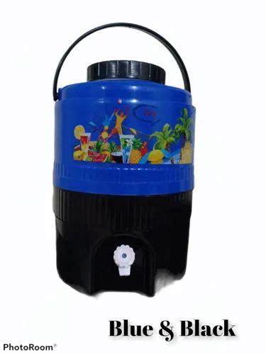 Blue And Black 15L Plastic Thermoware Water Jug For Home At Rs 410