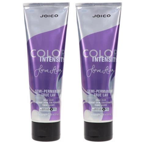 Joico Vero K Pak Intensity Semi Permanent Hair Color True Lav 4 Oz 2 Pack 8 Oz Fred Meyer