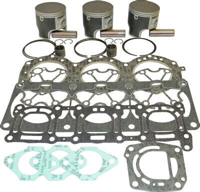 WSM Platinum Series COMPLETE Top End Piston Kit W Gaskets Bearings 010