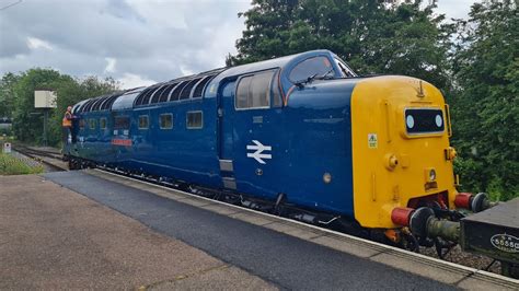 Deltic 55013 The Black Watch At Nene Valley Railway Youtube