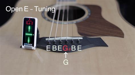 How to tune your guitar to open E Chords - Chordify