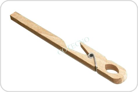 Pinza De Madera Para Tubos Hasta 25 Mm Diámetro De Largo 15 Cm