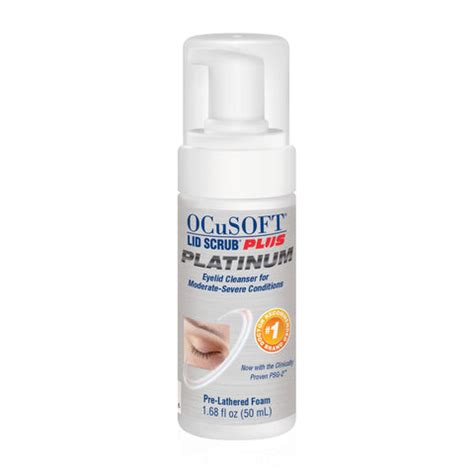 OCuSOFT Lid Scrub Plus Platinum Foam 50 mL – Eye Solutions