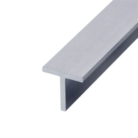 PERFIL T ALUMINIO 38 MM X 3 MM X 6 METROS