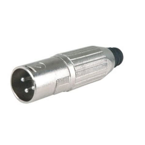 Conector Zebra Xlr Macho Metalico Precio Guatemala Kemik