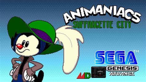 Animaniacs Suffragette City Sega Genesis Arrange Youtube