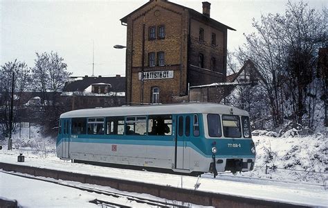 771 056 Hettstedt 29 12 96 Foto M Ritzau Bahnbilder Von W H