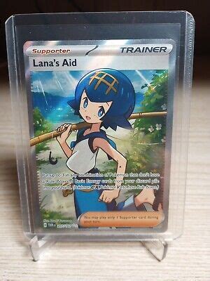 Pokemon Tcg Lana S Aid Twilight Masquerade Ultra Rare Mint