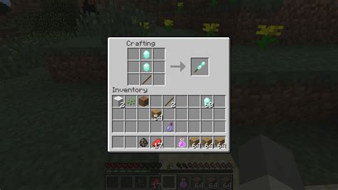 My Take On The Diamond Sword Crafting Minecraft