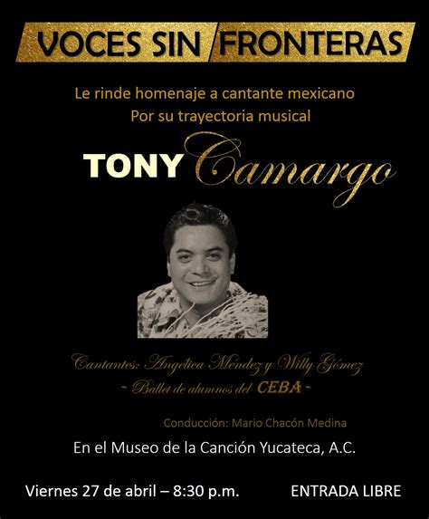 Homenaje a Tony Camargo Museo de la Canción Yucateca A C