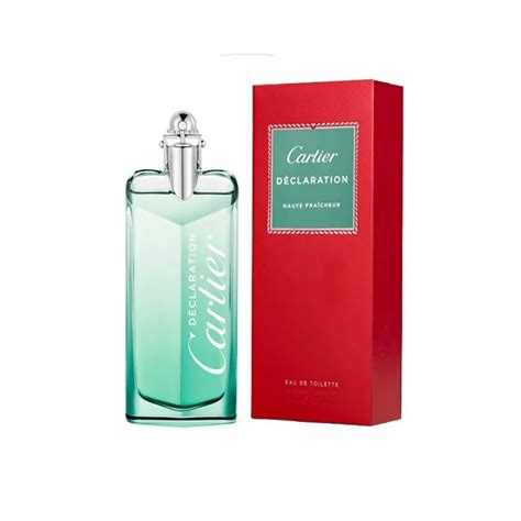 Perfume Cartier Declaration Haute Fraicheur Eau De Toilette 100ml