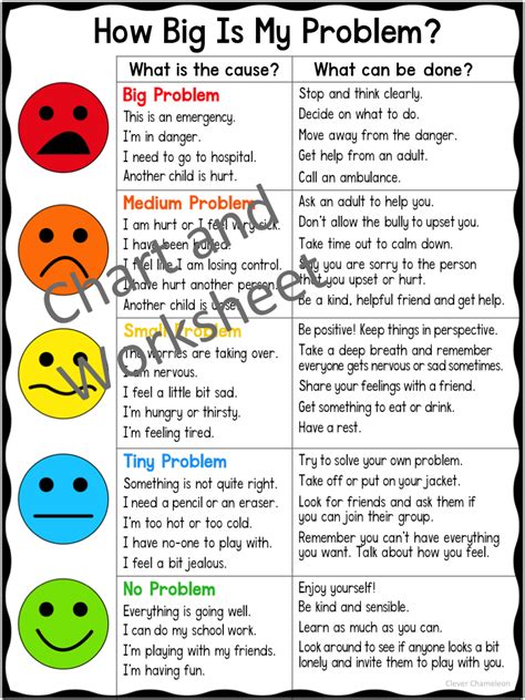 Size Of The Problem Worksheets Size Of The Problem Worksheet