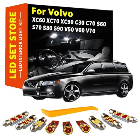 Kit De Luces LED Para El Maletero Del Coche Canbus Para Volvo V70 V50