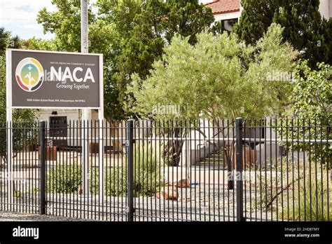 Native American Community Academy Stock Photo Alamy